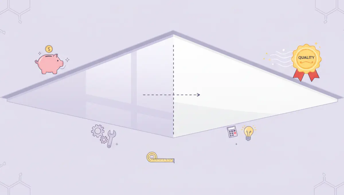 Как сэкономить на натяжном потолке без потери качества