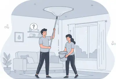 Натяжной потолок надувается — схема движения воздуха между полотном и перекрытием