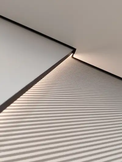 Матовый натяжной потолок — пример работы 6