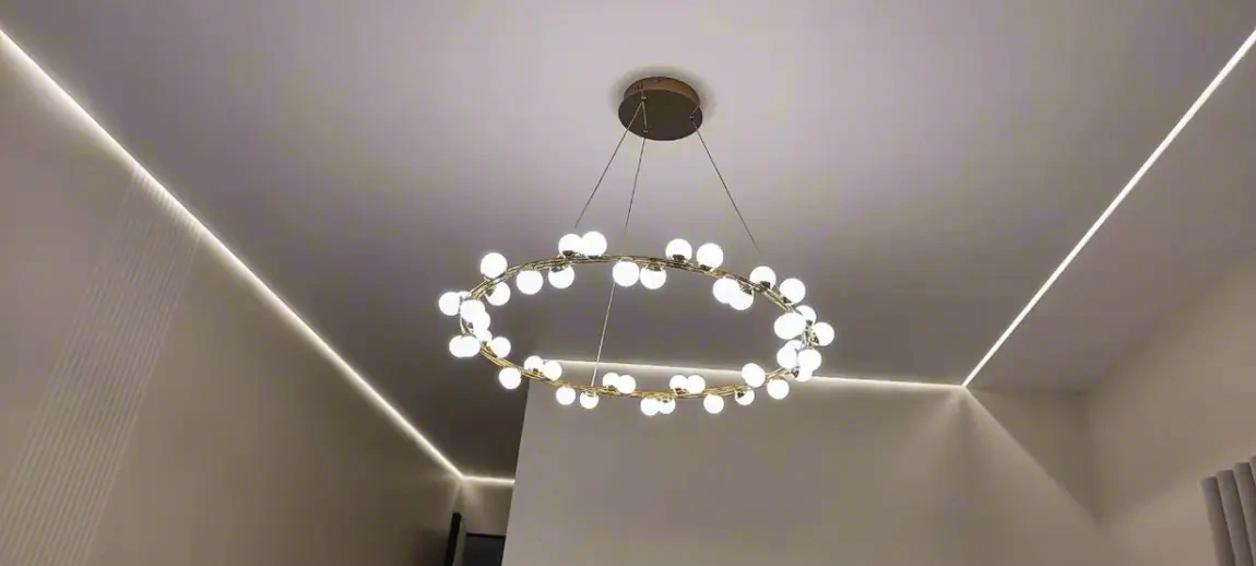 Натяжной потолок с парящим эффектом — Иркутск