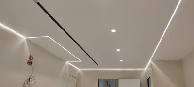 Парящий натяжной потолок