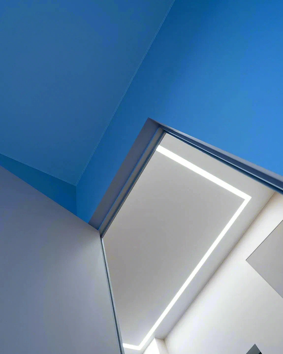 Контрастная вставка в натяжном потолке — Иркутск