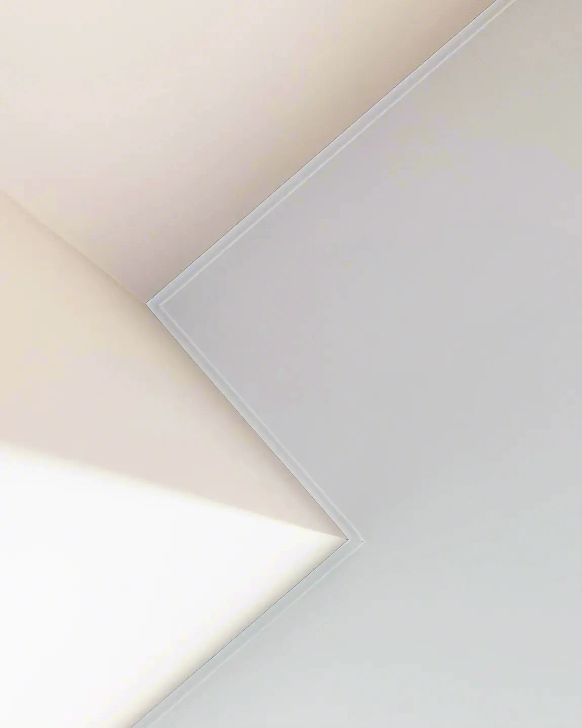 Декоративная вставка в натяжном потолке — фото