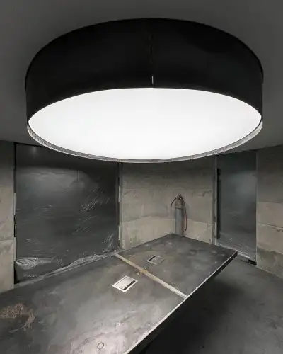 Световой натяжной потолок — пример работы 3