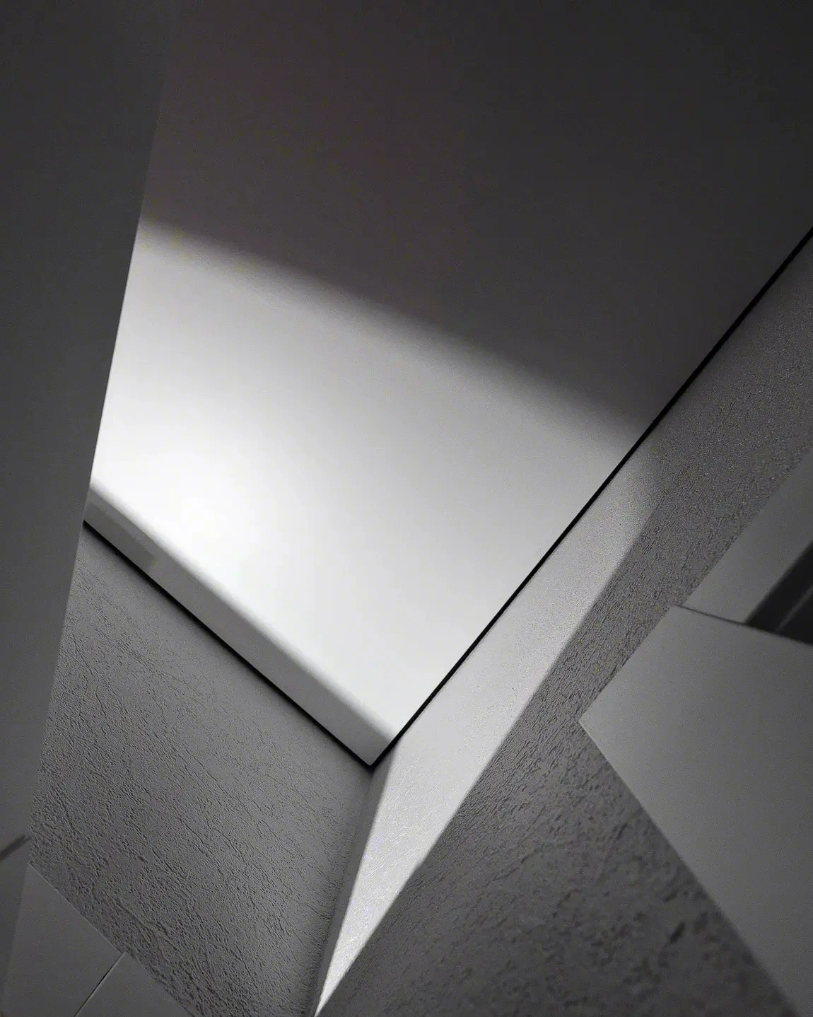 Теневой натяжной потолок в Иркутске — работа №1