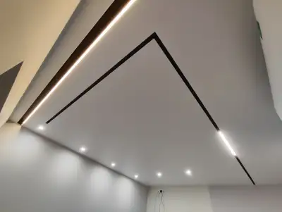 Натяжной потолок в детской — пример 9